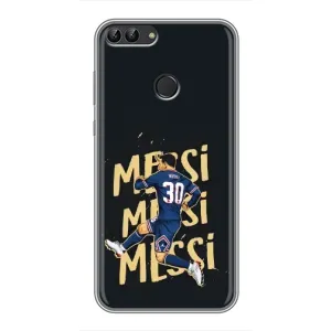 Чохли для Huawei Honor 9 Lite (Leo чемпіон) (AlphaPrint) (Messi ПСЖ)