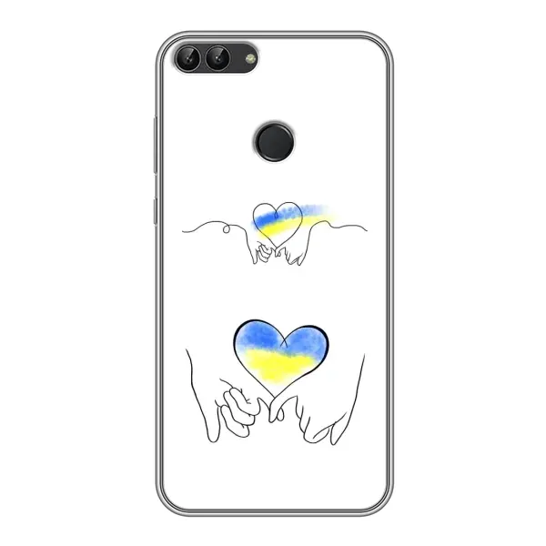 Чехол с принтом «Мир Украине» для Huawei Honor 9 Lite