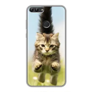 Чохли з Котиками для Huawei Honor 9 Lite (VPrint) (Прижок кота)