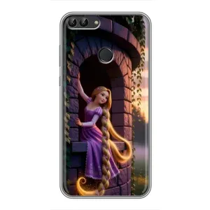 Чехол Рапунцель для Huawei Honor 9 Lite (Рапунцель на башне)