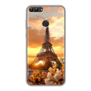 Чехол Эйфелева Башня для Huawei Honor 9 Lite - (AlphaPrint) (Солнечная башня)