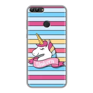 Чохол для Хуавей Хонор 9 Лайт - (Єдинорожки - Новинки) (AlphaPrint) (Unicorn)