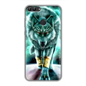 Защитные чехлы для Хуавей Хонор 9 Лайт (AlphaPrint) (ХИТ продаж) ВОЛК