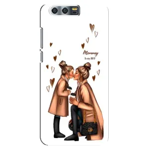 Чохол з друком для Huawei Honor 9, Glory 9, STF - (Мама з дитинкою) (AlphaPrint) (Донька і мама)