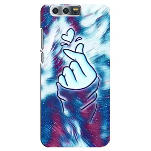 Чехол с принтом «Радужное сердце» для Huawei Honor 9 (Glory 9, STF)