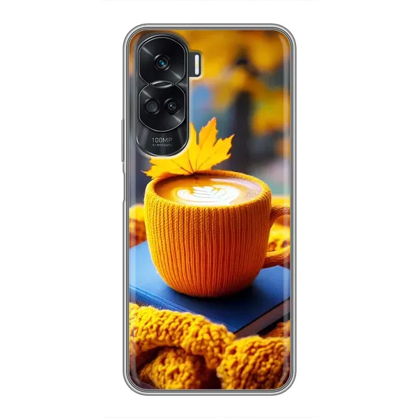 Чехол с принтом «Кофе на желтом пледе» для Huawei Honor 90 Lite Чехол с принтом «Кофе на желтом пледе» для Huawei Honor 90 Lite