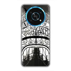 Чохол з дизайном Венздей 2 на Huawei Honor Magic 6 Lite 5G (Ворота Академії Невермор)