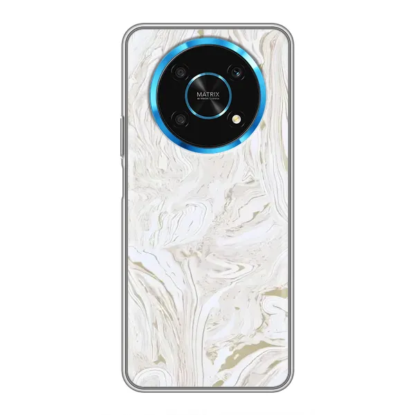 Чохол з принтом «Білий мрамор» для Huawei Honor Magic 6 Lite 5G