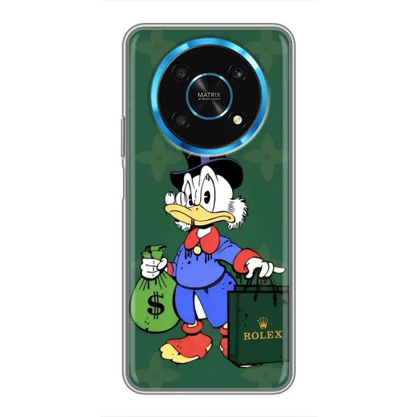 Чехол с принтом «Богатая Утка» для Huawei Honor Magic 6 Lite 5G Чехол с принтом «Богатая Утка» для Huawei Honor Magic 6 Lite 5G