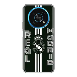 ФК Реал Мадрид чохли для Huawei Honor Magic 6 Lite 5G (AlphaPrint) (чорно білий Реал)