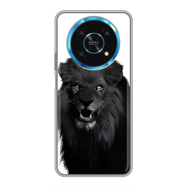 Чехол с принтом «Черный ЛЕВ» для Huawei Honor Magic 6 Lite 5G Чехол с принтом «Черный ЛЕВ» для Huawei Honor Magic 6 Lite 5G