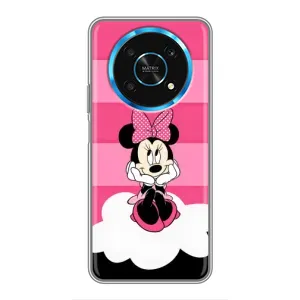 Міккі Маус чохол для Huawei Honor Magic 6 Lite 5G (AlphaPrint - Мультяшні) (Дівчинка Maus)