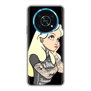 Чохол з друком для Huawei Honor Magic 6 Lite 5G - (Мода) (AlphaPrint) (Дівчина в тату)