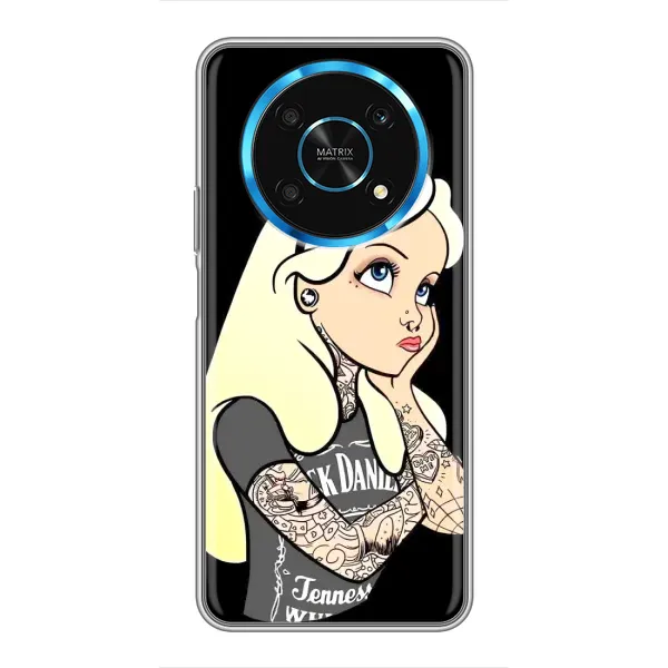 Чехол с принтом «Девочка в тату» для Huawei Honor Magic 6 Lite 5G