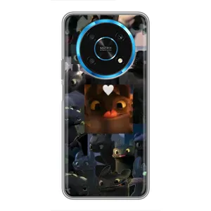 Чохол як приборкати дракона на Huawei Honor Magic 6 Lite 5G (Дракон колаж)