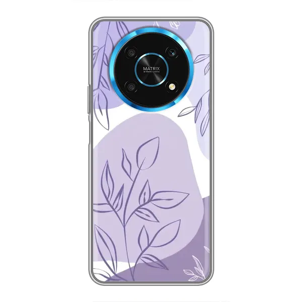 Чохол з принтом «Фіолетове листя абстракція» для Huawei Honor Magic 6 Lite 5G Чохол з принтом «Фіолетове листя абстракція» для Huawei Honor Magic 6 Lite 5G