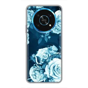 Чехлы (ART) Цветы на Huawei Honor Magic 6 Lite 5G (VPrint) (Блактині бутони)