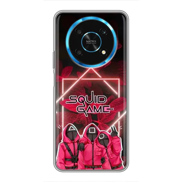 Чехол с принтом «Охранники Игра кальмара» для Huawei Honor Magic 6 Lite 5G