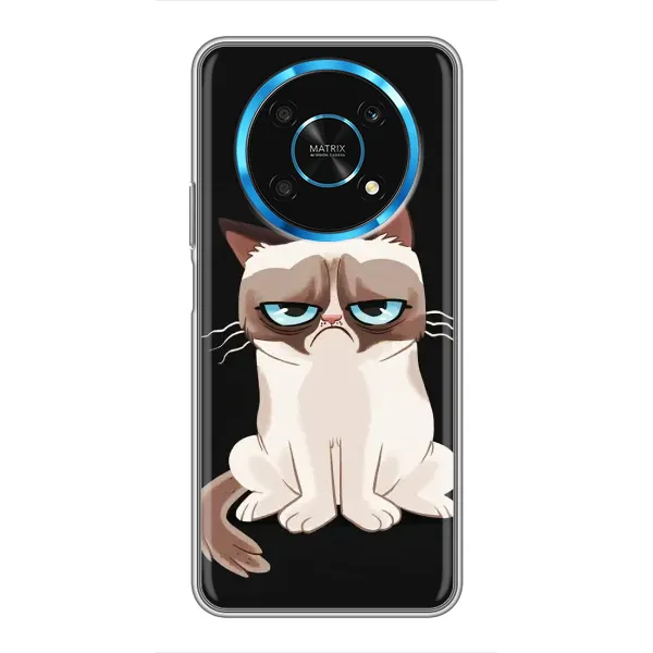 Чехол с принтом «Грустный кот» для Huawei Honor Magic 6 Lite 5G Чехол с принтом «Грустный кот» для Huawei Honor Magic 6 Lite 5G