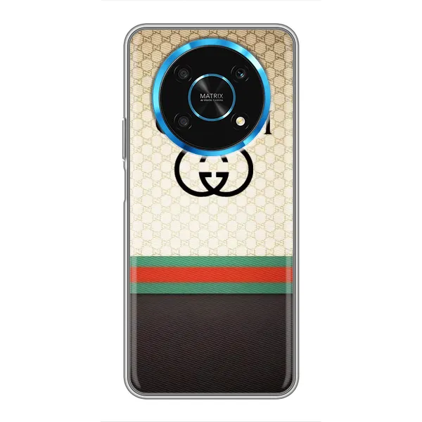 Чехол с принтом «GUCCI стиль» для Huawei Honor Magic 6 Lite 5G Чехол с принтом «GUCCI стиль» для Huawei Honor Magic 6 Lite 5G