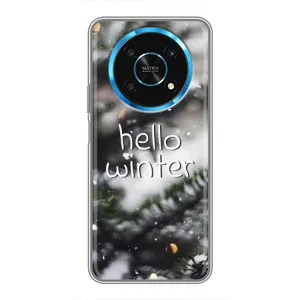 Новорічні, Святкові Чохли для Huawei Honor Magic 6 Lite 5G - 2024 год (Hello winter)