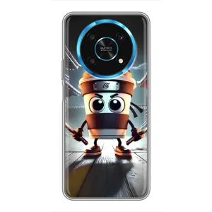 Чохол з мемом Тралалело тралала на Huawei Honor Magic 6 Lite 5G (Капучіно асасіно)