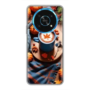 Чохол з унікальним дизайном 'Осінь з кавою' для Huawei Honor Magic 6 Lite 5G (Кава і гарбузики)