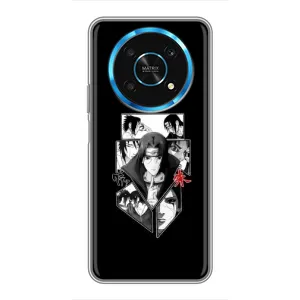 Чохли на тему: Ітачи Учіха для Huawei Honor Magic 6 Lite 5G (AlphaPrint) (колаж Ітачі)