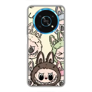 Чохол з Лабубу на Huawei Honor Magic 6 Lite 5G (Золота мавпа Bored Ape)