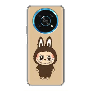 Чохол з Лабубу на Huawei Honor Magic 6 Lite 5G (Bored Ape в червоному)