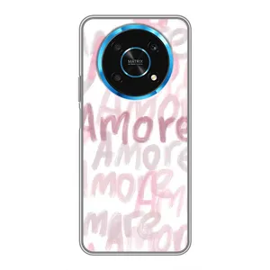 Чохол з розовим принтом для Huawei Honor Magic 6 Lite 5G (Аморе любов)