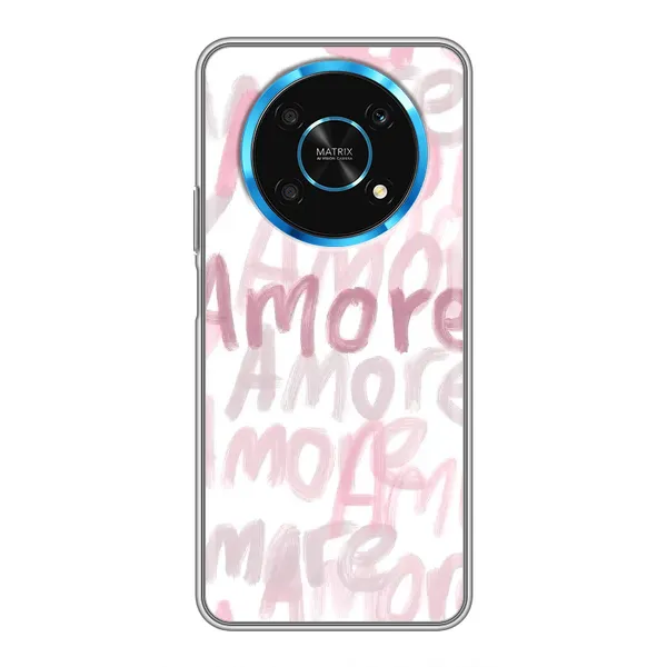 Чохол з принтом «Аморе любов» для Huawei Honor Magic 6 Lite 5G