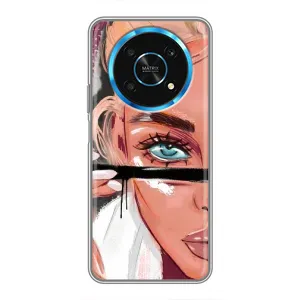 Чохол з друком для Huawei Honor Magic 6 Lite 5G - (Мода) (AlphaPrint) (Макіяж)