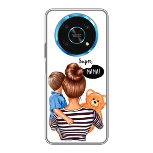 Чохол з друком для Huawei Honor Magic 6 Lite 5G - (Мама з дитинкою) (AlphaPrint) (Мама з синочком)