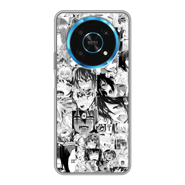 Чохол з принтом «Ahegao manga» для Huawei Honor Magic 6 Lite 5G Чохол з принтом «Ahegao manga» для Huawei Honor Magic 6 Lite 5G