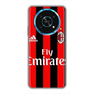 Чехлы для Huawei Honor Magic 6 Lite 5G (VPrint) - Футбольные клубы (Milan)