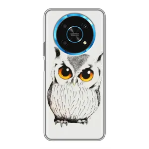 Чехол с птицами на Huawei Honor Magic 6 Lite 5G (VPrint) (Милая Сова)