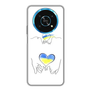 Чохол для Патріота України Huawei Honor Magic 6 Lite 5G - (AlphaPrint) (Мир Україні)