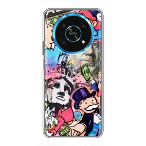 Чохли з крутими принтами для Huawei Honor Magic 6 Lite 5G - (PREMIUMPrint) (Monopoly man)