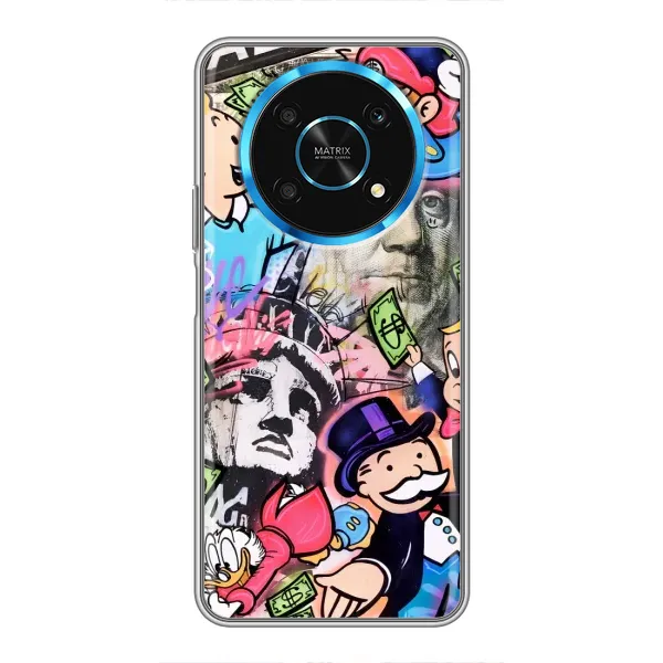 Чехол с принтом «Monopoly man» для Huawei Honor Magic 6 Lite 5G