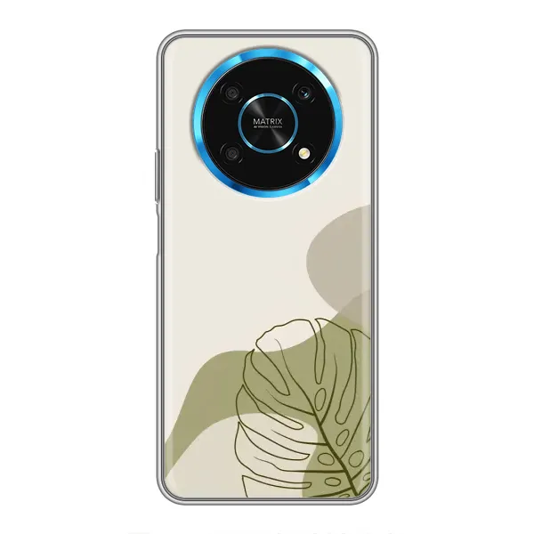 Чохол з принтом «Зелена монстера дизайн» для Huawei Honor Magic 6 Lite 5G Чохол з принтом «Зелена монстера дизайн» для Huawei Honor Magic 6 Lite 5G
