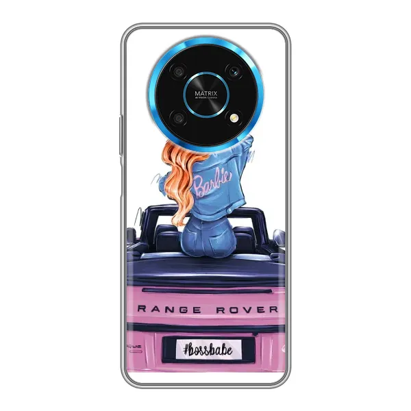 Чехол с принтом «На машине» для Huawei Honor Magic 6 Lite 5G