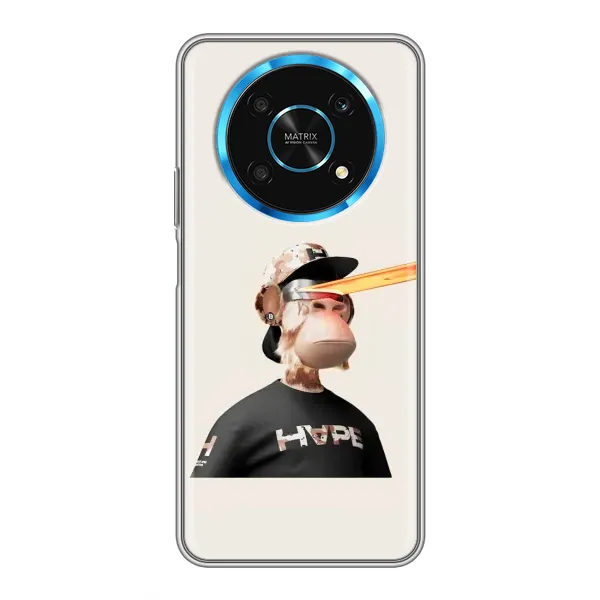 Чехол с принтом «обезьяна NFT в очках» для Huawei Honor Magic 6 Lite 5G Чехол с принтом «обезьяна NFT в очках» для Huawei Honor Magic 6 Lite 5G