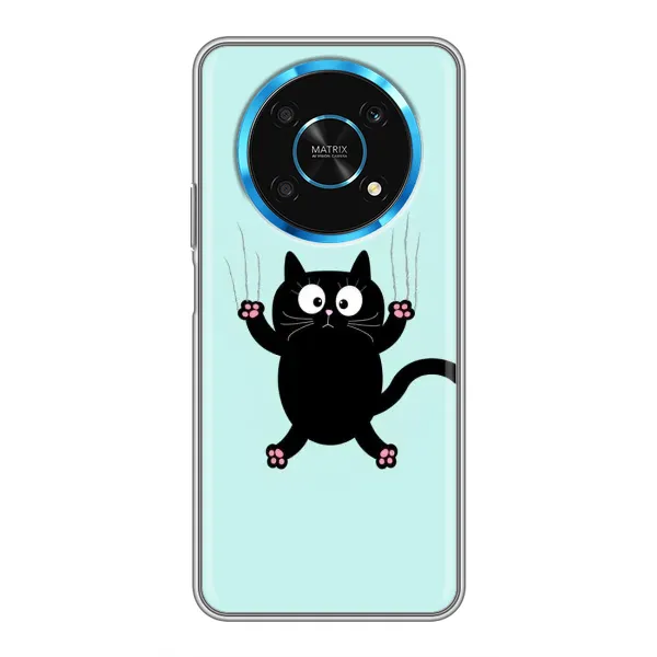 Чехол с принтом «Падающий кот» для Huawei Honor Magic 6 Lite 5G Чехол с принтом «Падающий кот» для Huawei Honor Magic 6 Lite 5G