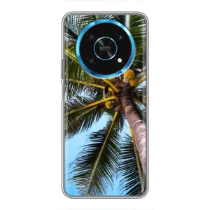 Силіконовий чохол з КАРТИНКАМИ літо для Huawei Honor Magic 6 Lite 5G (AlphaPrint) (Пальма)