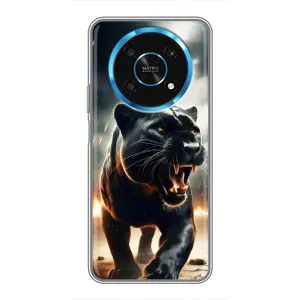 Чехол с картинкой «Хищники» для Huawei Honor Magic 6 Lite 5G (Черная пантера)