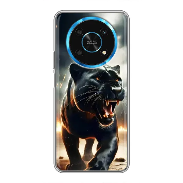 Чохол з принтом «Чорна пантера» для Huawei Honor Magic 6 Lite 5G