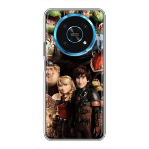 Чохол як приборкати дракона на Huawei Honor Magic 6 Lite 5G (Персонажі дракона)