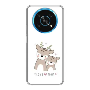 Чохли для мами на Huawei Honor Magic 6 Lite 5G (Оленята мама і малюк)