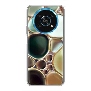 Мраморний чехол на Huawei Honor Magic 6 Lite 5G (VPrint) (Радужний Мрамор)